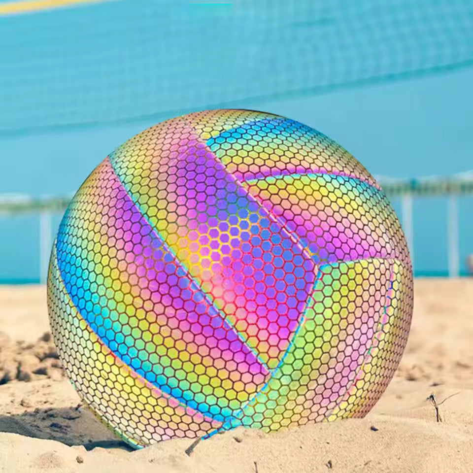 Size 5 Beach Volleyball Reflective Volleyball Glow-in-the-Dark