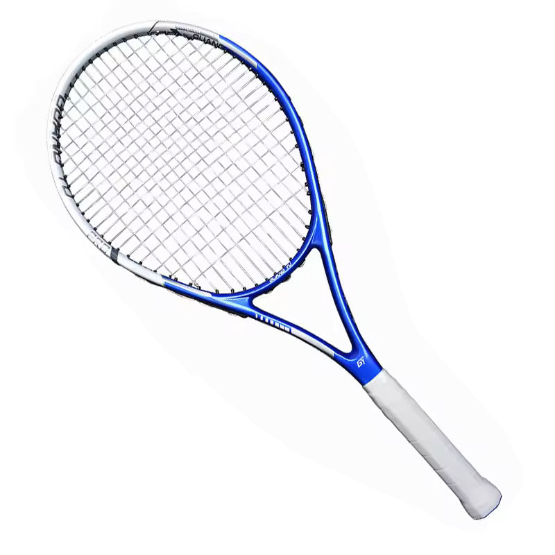 27" Graphite Tennis Racket – Adult - Mens & Womens (Blue)